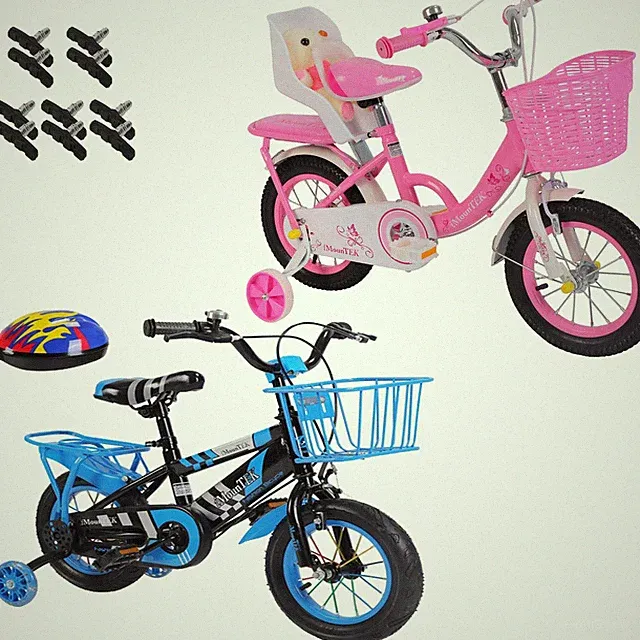 12/16 Bike for 3-12 Years Old Kids Bike with Training Wheels Basket