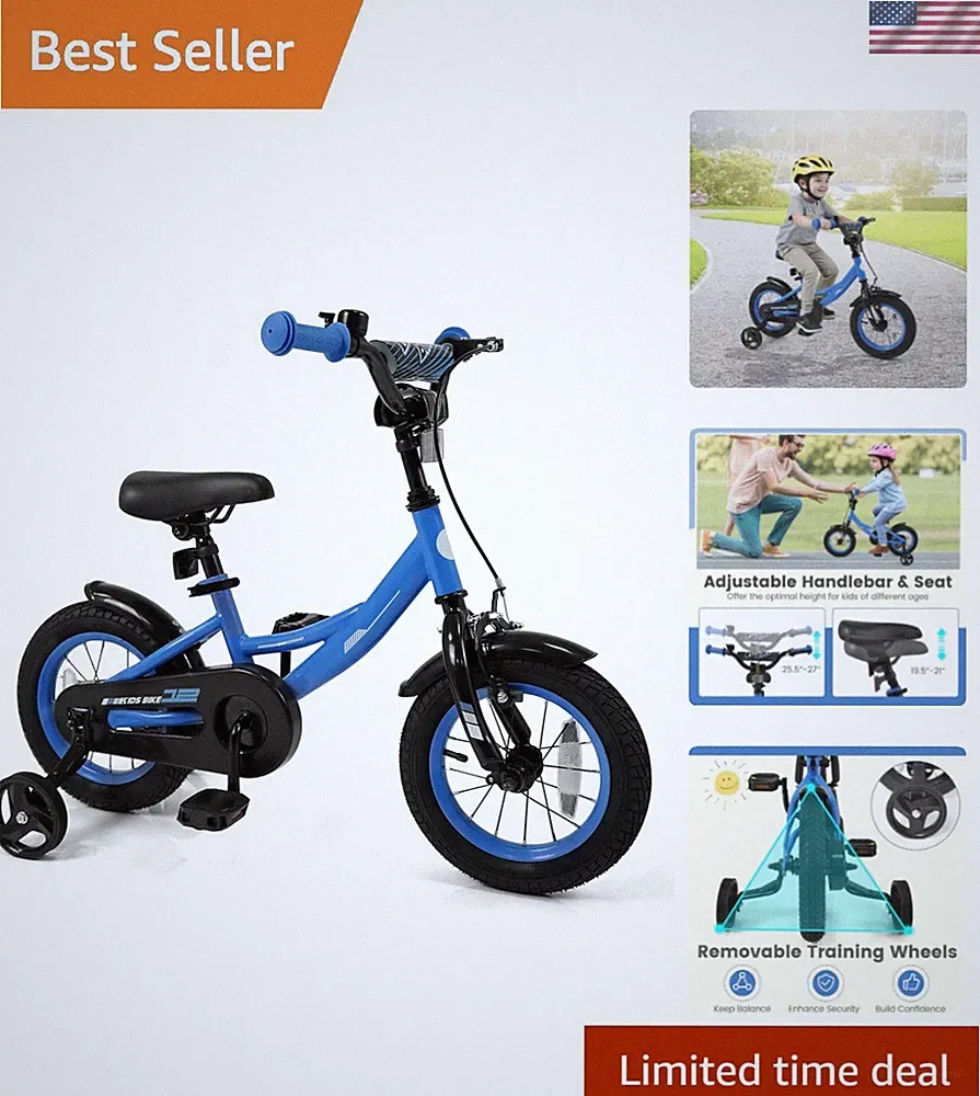 Kids Bike, 12 14 16 18 Inch Kids Bicycle for Boys & Girls Ages 3-8 , Toddler...